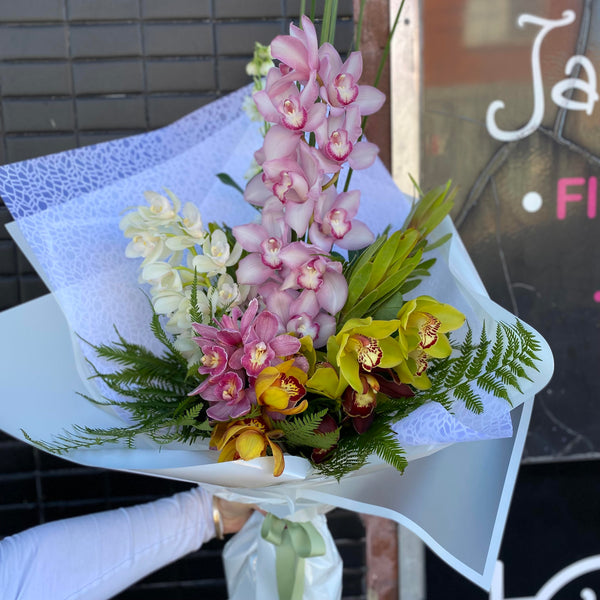 Bouquet of Cymbidium Orchids